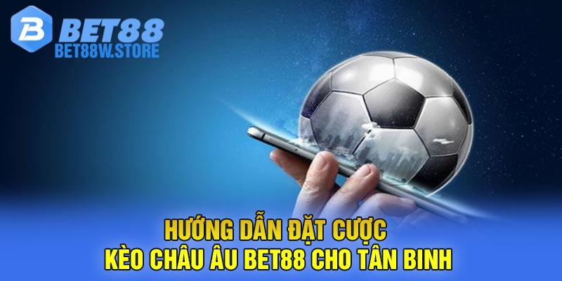 Hướng dẫn đặt cược Kèo Châu Âu Bet88 cho tân binh